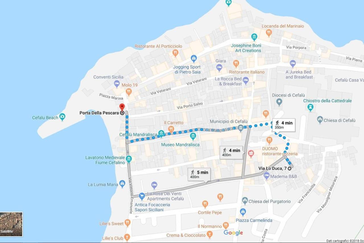 Lo Duca Apartments Cefalù Eksteriør billede